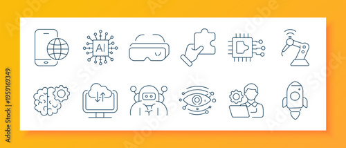 Navigation set icon. Car location, mobile route, folded map, hand GPS, globe marker, satellite orbit, compass app, travel document, world search, signal tower, dashboard map, desktop navigation