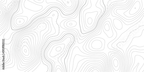 Backdrop map area art contour line bottom topo height with different grid element for modern geometric effect.The stylized height of the topographic map contour in lines and contours isolated.