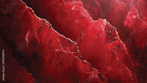 Red marble texture and background for design.