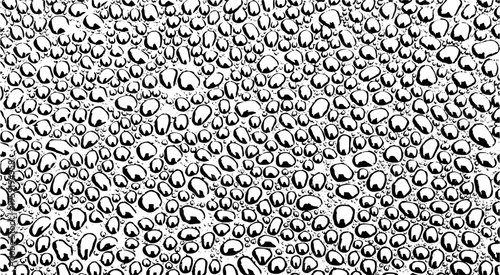 Rain droplets texture. Rainy window overlay background.