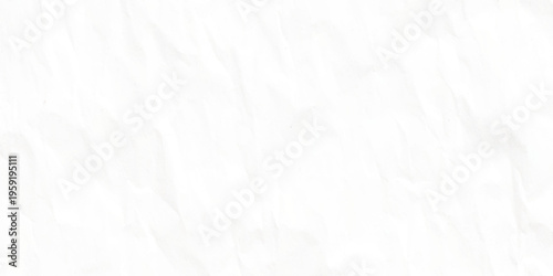 White crumpled paper texture background with subtle gray shadows and creases