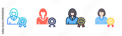 Professional icon set multiple style collection