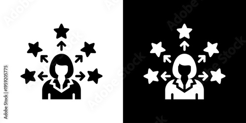 Opportunities icon set multiple style collection