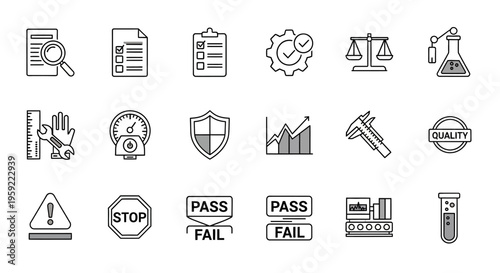 Collection of Various Safety Signs and Symbols for Workplace and Public Environments