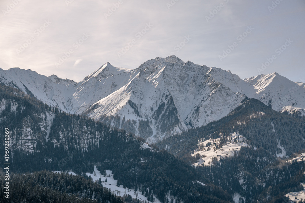Fototapeta premium snow covered mountains