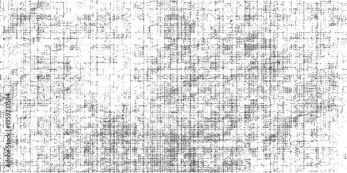 Abstract Grunge Crosshatch Texture Background With Distressed Scratch Lines And Fabric Overlay Seamless.