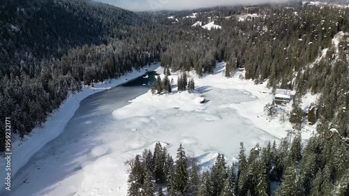 winter in the mountains