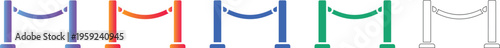 VIP Red Carpet Stanchion Icons