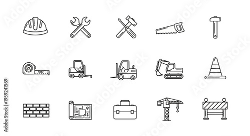 Construction Worker Using Heavy Machinery on Building Site during Daylight