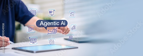 User use agentic ai automation via ai agent workflow, using artificial intelligence for task management and virtual agent control in software system