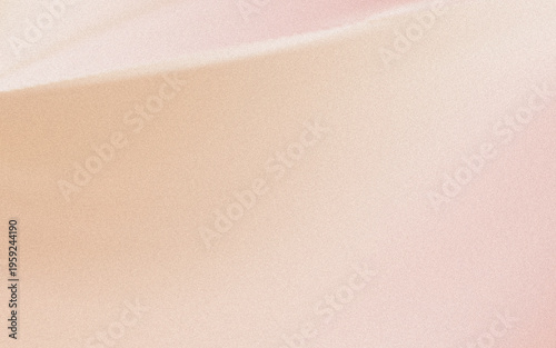 Tablou pe pânză Close-up view of a textured beige fabric surface with subtle graininess