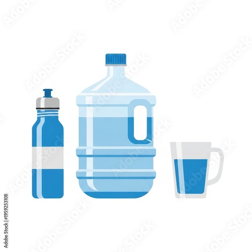 Beverage Packaging Icons