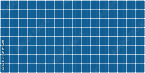 Solar Panel Grid Pattern background vector illustration