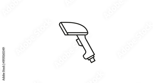 Handheld Garment Steamer Icon, Clothing Care Appliance, Fabric Wrinkle Remover, Clean Clothes Tool