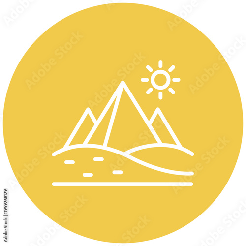 Desert Pyramids Icon