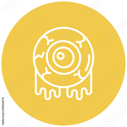 Scary Eyeball Icon