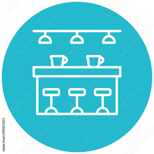 Bar Counter Icon