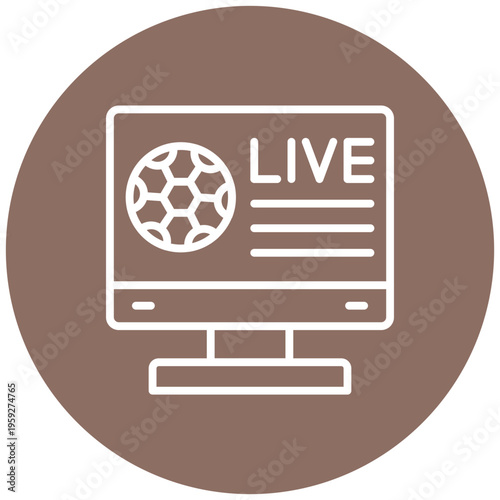 Live Streaming Icon
