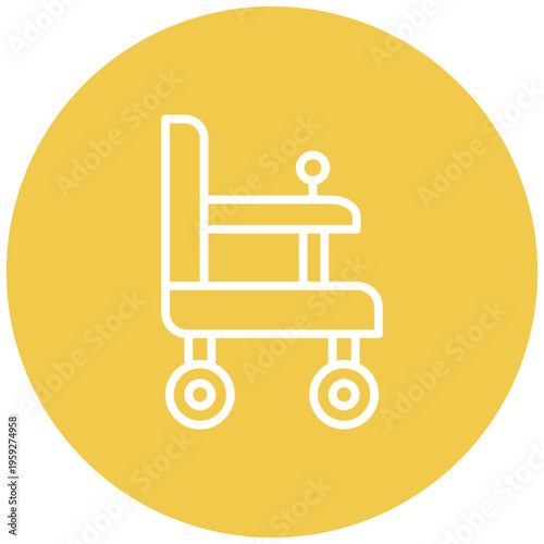 Automatic Wheelchair Icon