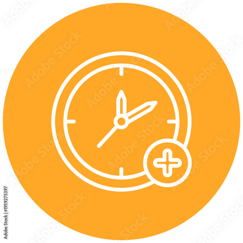 Medical Clock Icon