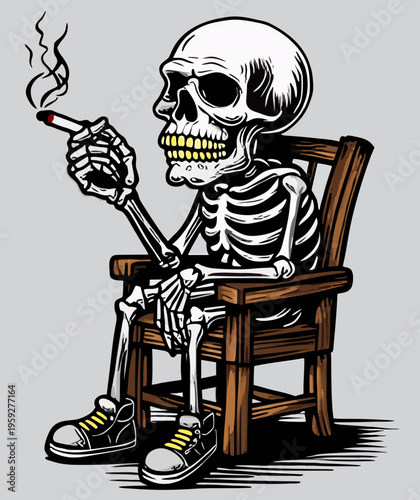 pirate with skull and crossbones