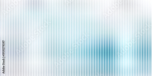 Vector ribbed glass texture background. Blue white grey green ribbed glass. Mesh gradient. acrylic ribbed bath surface. Reeded glass background semitransparent overlay. Bath wall window