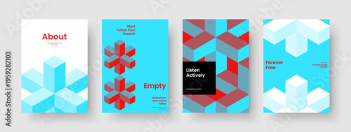 Abstract Background Template. Geometric Book Cover Design. Isolated Poster Layout. Report. Flyer. Brochure. Business Presentation. Banner. Handbill. Catalog. Magazine. Pamphlet. Journal. Leaflet