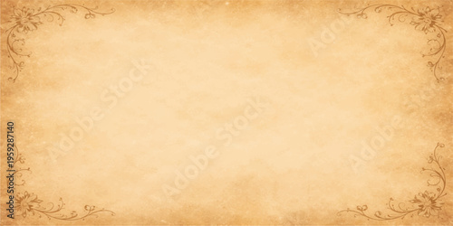 Antique scroll evokes the elegance of yesteryear, its aged surface whispering tales of history. The antique scroll adorned with ornate embellishments, inviting the viewer to journey through time.