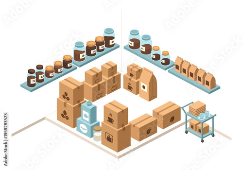 Warehousing and Inventory Management A Visual Representation of a Storage Facility