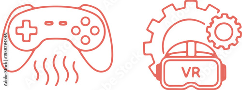 Integration of virtual reality and classic gaming controller with modern technology