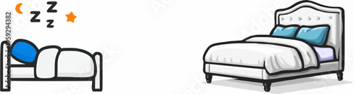 Nighttime Dreams: A Cozy Bed and Sweet Dreams