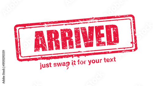 official stamp label red rubber stamp vector with distressed ink texture and clean frame, built for packaging, shipping labels, office paperwork, certification workflows, and commercial branding use.