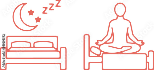 Balancing relaxation and meditation for better sleep quality