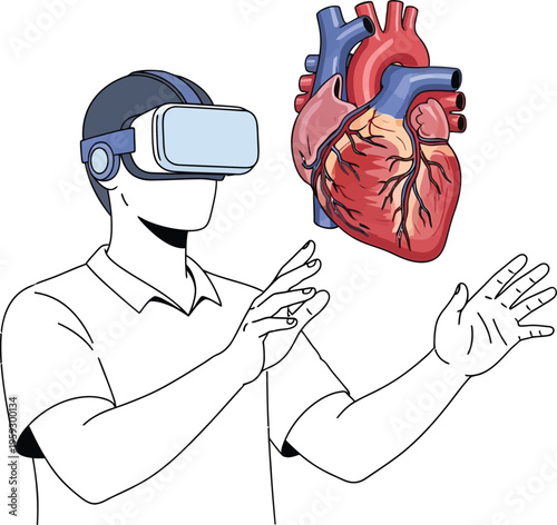 Exploring Heart Anatomy in Virtual Reality
