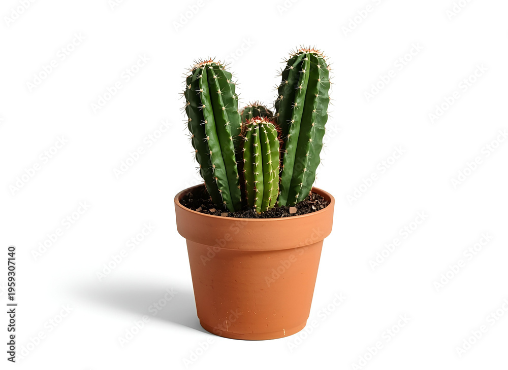 Fototapeta premium cactus in pot