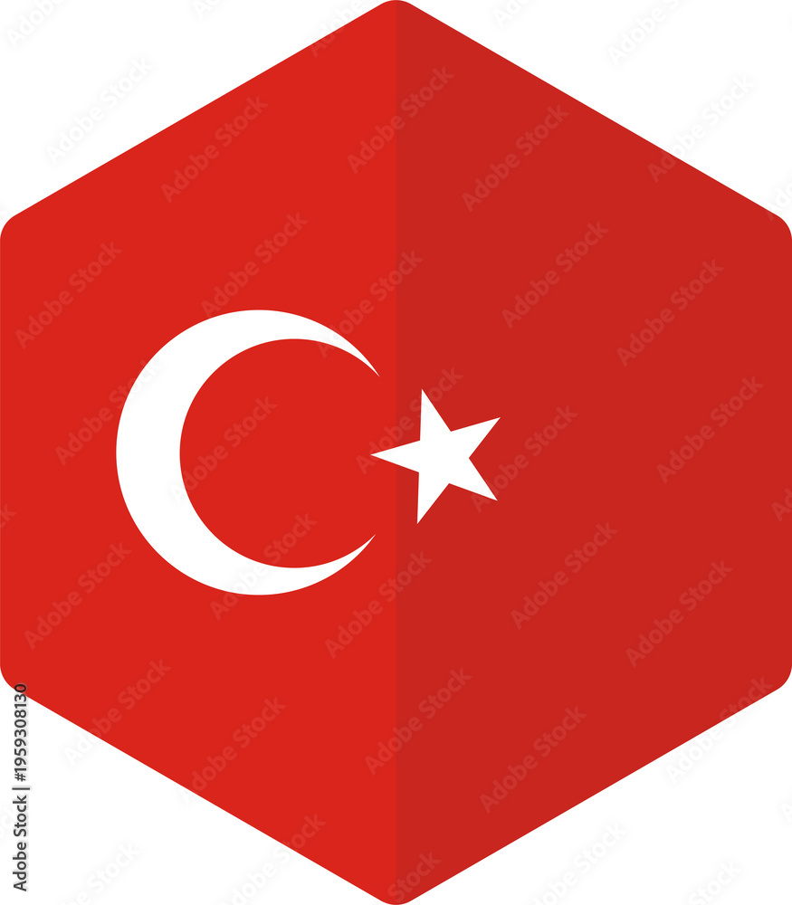 Obraz premium turkey flag 