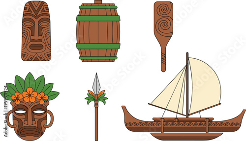 Breathtaking aerial view of misty mountains at sunrise with vibrant orange sky reflecting in a calm lake, peaceful nature background for travel and wellness.