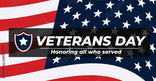 American National Holiday. US Flag background with American stars, stripes and national colors. Memorial Day or Veterans Day concept.