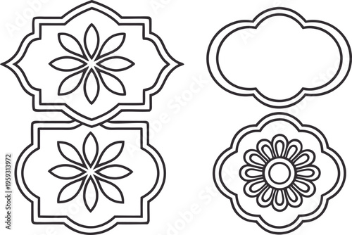 Creative Collage Paper Cut Composition. Abstract Collage Elements Arrangement. Modern Collage Art Composition Set. Vintage Collage Scrap Style Layout. Artistic Collage Mixed Elements Set. Minimal Coll