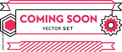 Coming Soon Announcement Banner Set. Coming Soon Launch Promotion Design. Coming Soon Website Placeholder Layout. Coming Soon Business Announcement Template. Coming Soon Opening Notice Design. Coming