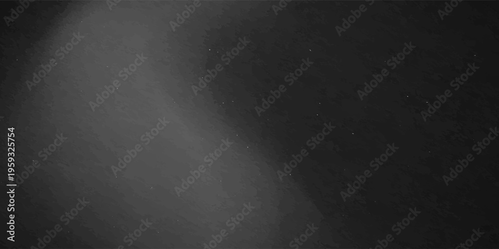 Fototapeta premium Texture effect grainy gradient background, dark white gray monochrome abstract noise texture Black
