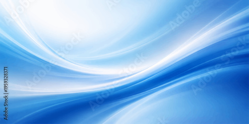 An abstract blue wave background featuring a smooth vector design with flowing lines and soft light motion creates a textured water ripple pattern for a modern artistic wallpaper backdrop