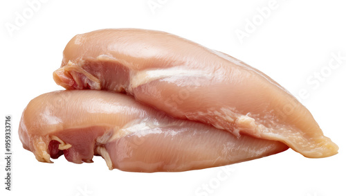 Schilderij op canvas Fresh raw chicken breasts, healthy protein source for cooking and meal preparati