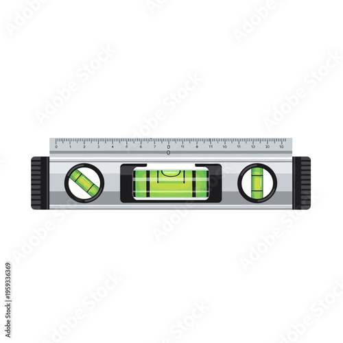Digital Level Tool with Green Display.