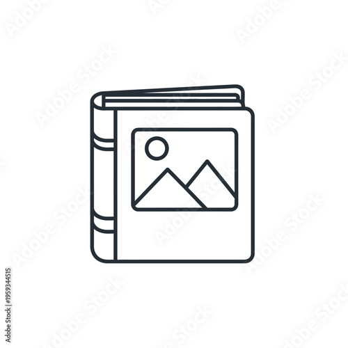 Close-Up of Classic Hardcover Book Cover with Minimalist Design for Reading and Study