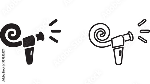 Candy lollipop icon set with transparent background