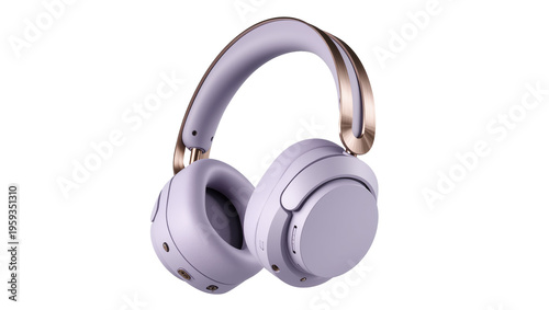 Elegant lavender wireless over-ear headphones for a superior personal listening experience