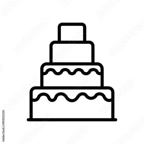 Elegant Multi-Tiered Celebration Cake with Decorative Icing and Design