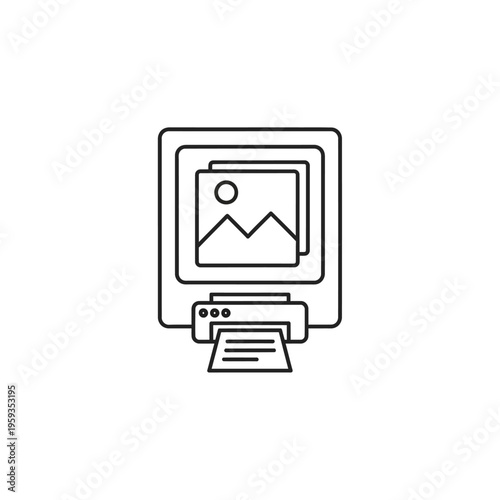 High-Resolution Digital Photo Printing Process with Printing Equipment