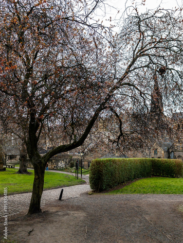 Greyfriars Kirkyard in Edinburgh, Scotland